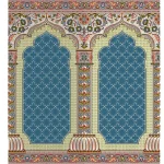 مانتو پارچه ای بلند عربی